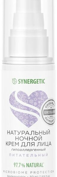 Крем для лица Synergetic питательный ночной 50мл