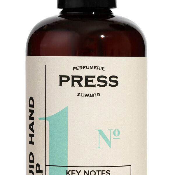 Жидкое мыло для рук Press Gurwitz Perfumerie №1 с нотами кардамона, кожи и жасмина 300 мл