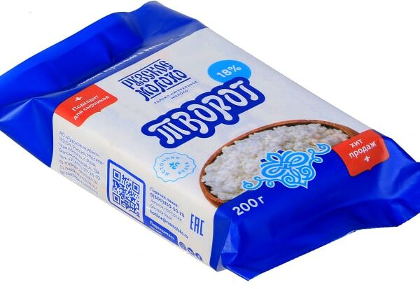 Творог Рузское молоко 18% 200г