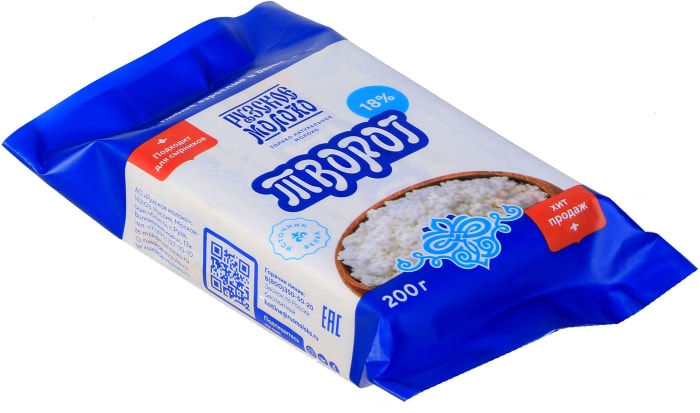 

Творог 18% Рузский ТМ Рузское молоко