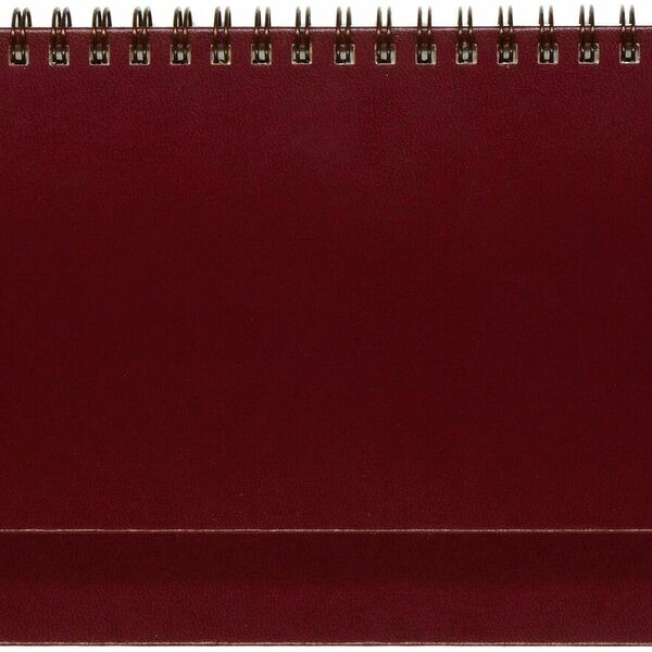 Планинг недатированный бордо,305х130, 64 л.,Ideal 3-457/04