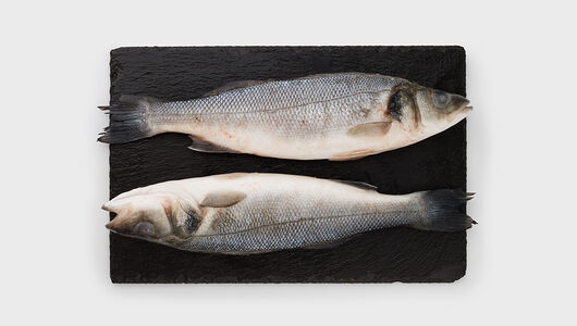 Сибас неразделанный 300/400 замороженный