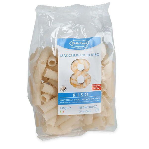 Макаронные изделия Dalla Costa №8 Wellness Life Style Маккерони из рисовой муки (без глютена)