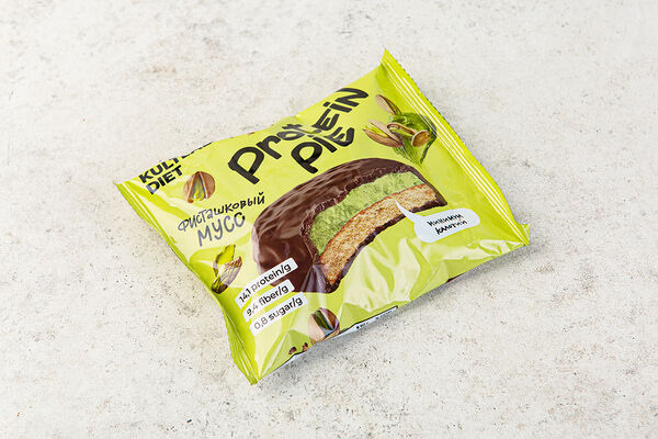 Печенье Kultlab Diet протеиновое Фисташковый мусс