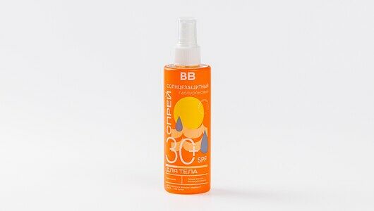Спрей для тела гиалуроновый солнцезащитный SPF 30+