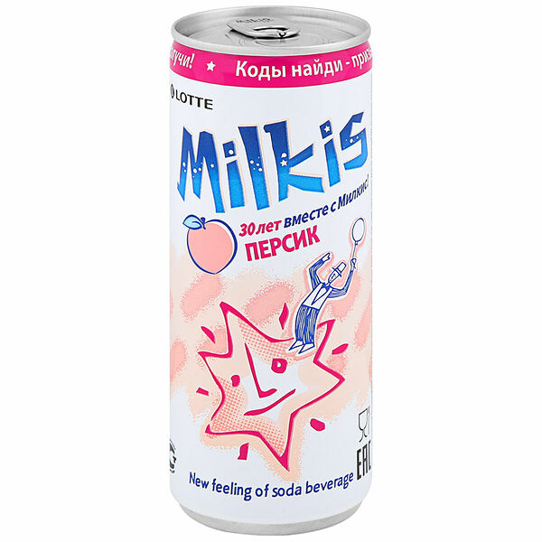 Напиток Милкис персик 250мл (846671)