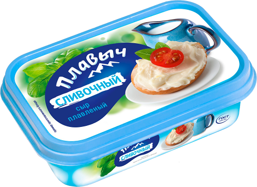 Сыр плавленый Плавыч Сливочный 45%, 180 г