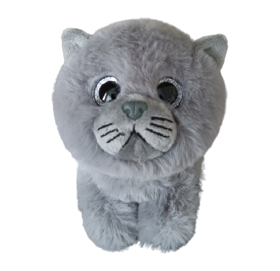 

Игрушка-брелок «Котёнок» серый, «Плюшленд», 12 см, Китай
