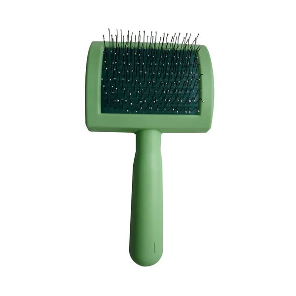 Пуходерка пластмассовая средняя с каплей  8х16 см ЗооЭкспресс