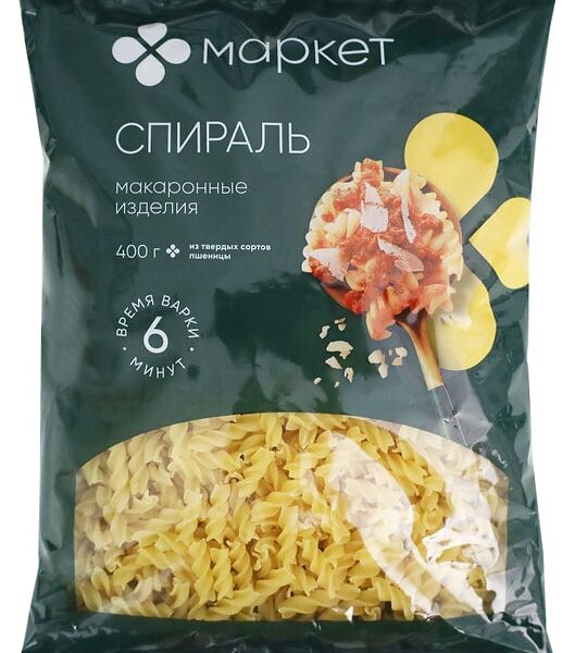 Макароны Маркет Спираль 400г
