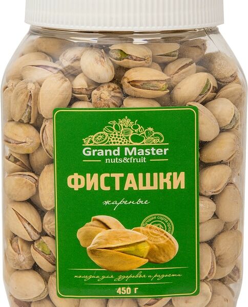 Фисташки Grand Master жареные соленые 450г