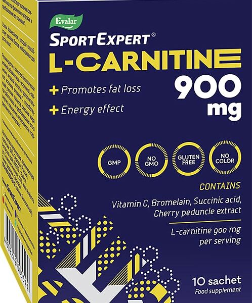 БАД Эвалар Спорт эксперт L-карнитин №10 10шт