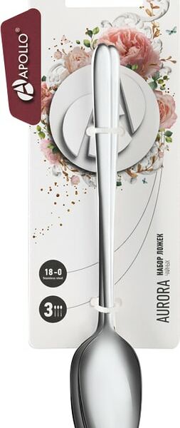 Набор ложек Apollo Aurora чайные 3шт