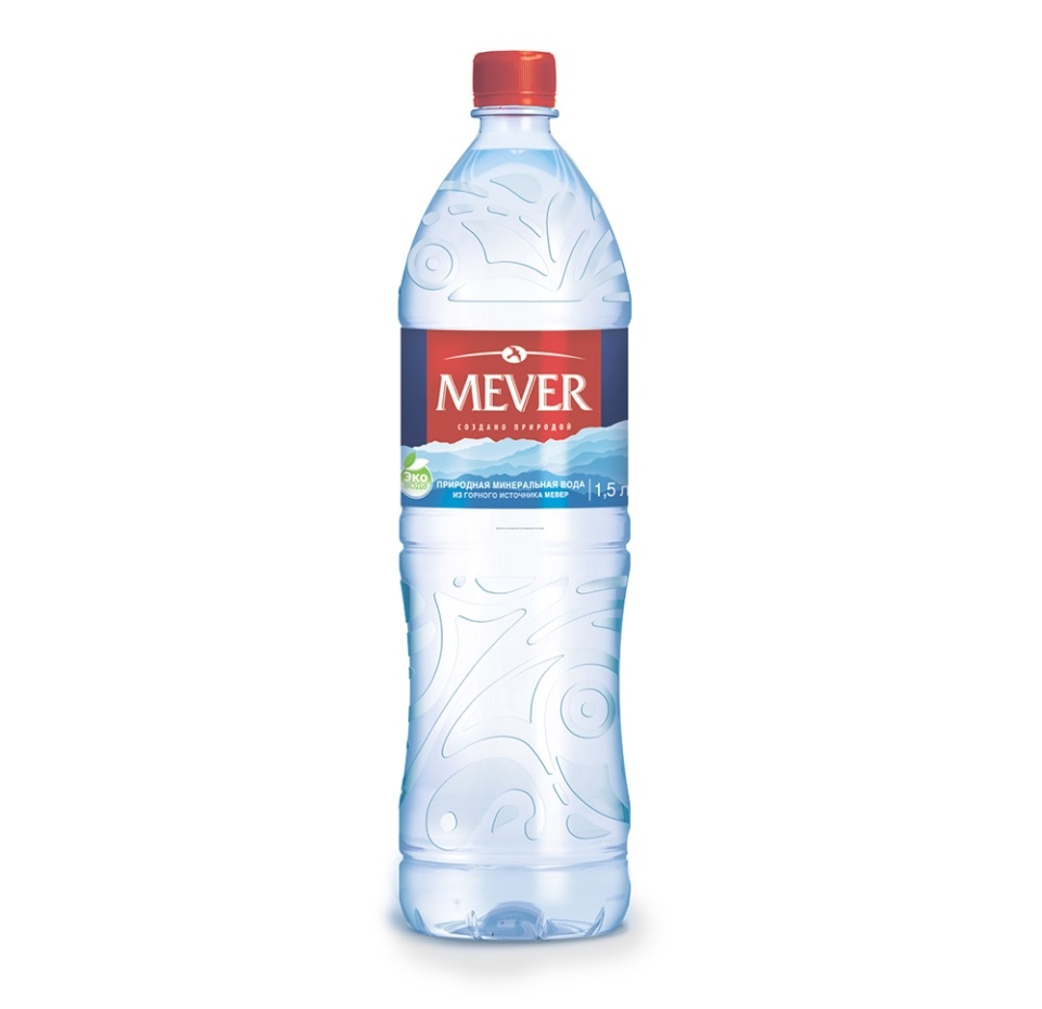 

Вода минеральная Mever негазированная, 1.5 л