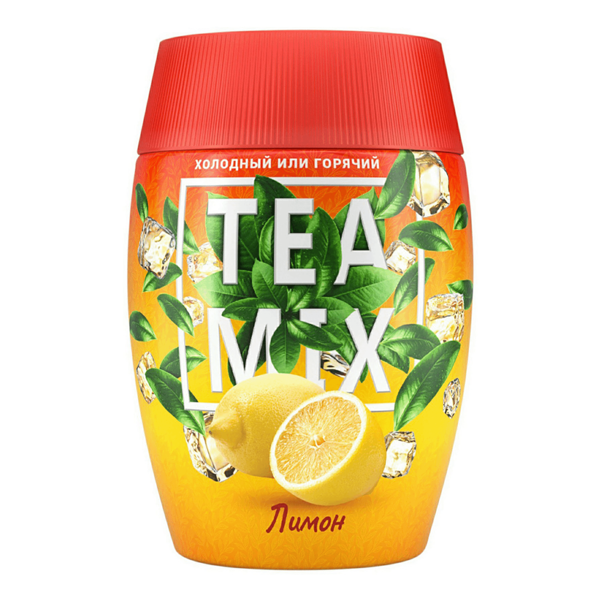 Чайный напиток черный Tea Mix Лимон в гранулах