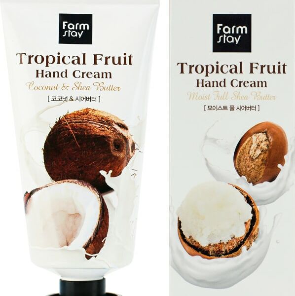 Крем для рук FarmStay Tropical Fruit с маслом ши 50мл