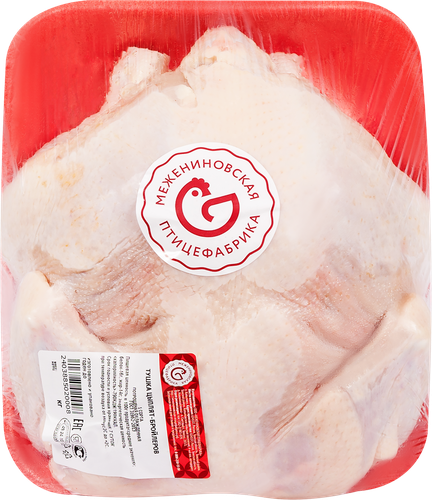 

Тушка цыпленка-бройлера ПФ МЕЖЕНИНОВСКАЯ 1 категории весовой
