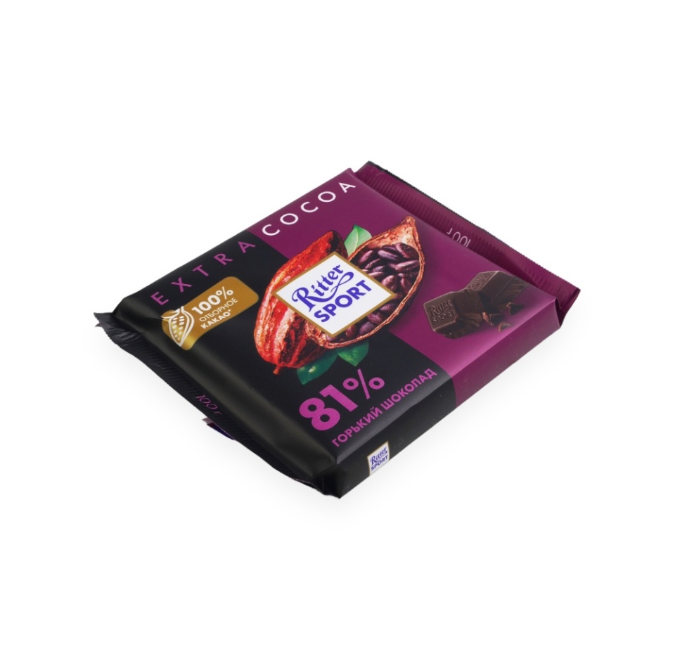 

Шоколад Ritter Sport горький 81% 100 г