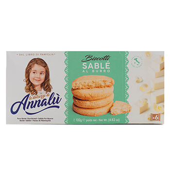

Печенье Annalu Sable песочное со сливочным маслом