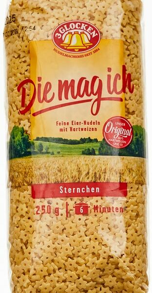 Макароны 3 Glocken Die mag ich Звездочки 250г