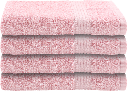 

Полотенце махровое 365 дней розовое 1 шт. 50x70 см