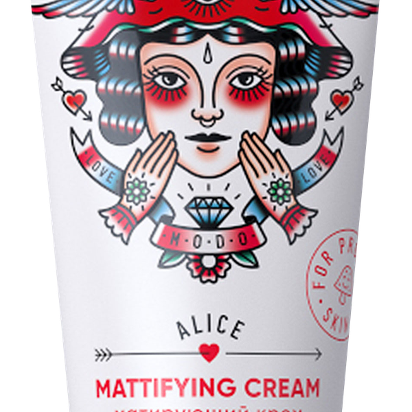 Крем для лица MODO ALICE с матирующим эффектом, для проблемной кожи, 50г