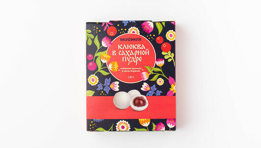 Клюква в сахарной пудре