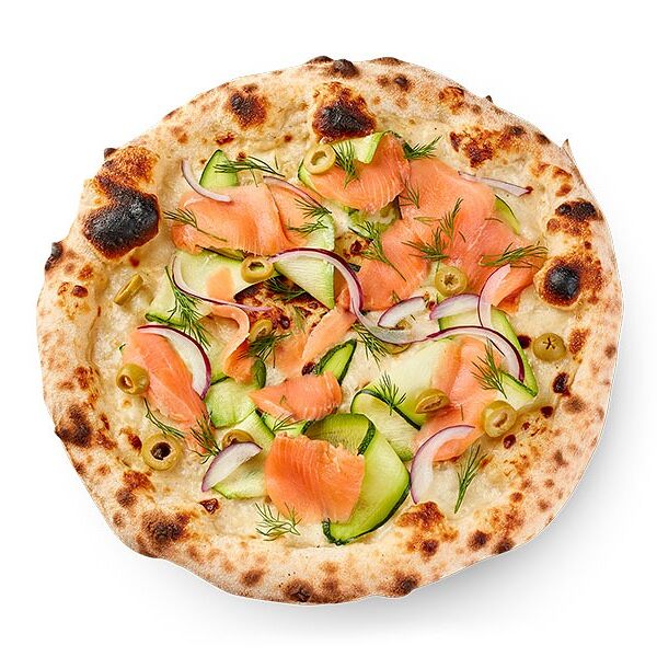 Пицца Лосось-цуккини