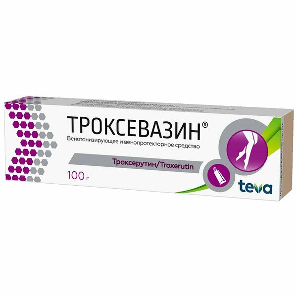 Троксевазин гель 2% 100 г 