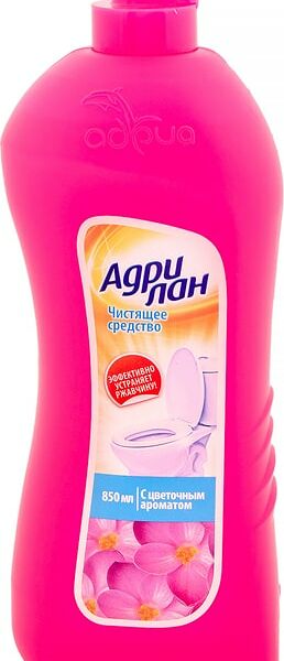 Средство для чистки сантехники Адрилан с цветочным ароматом 850мл