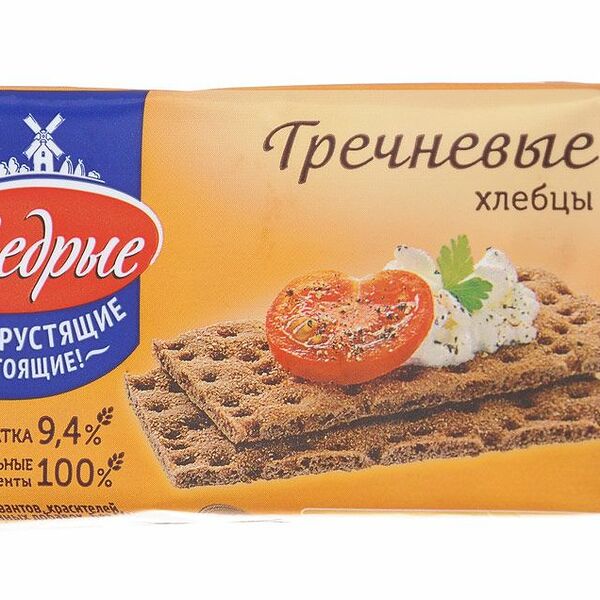 Хлебцы Гречневые Щедрые