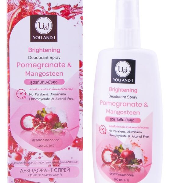 Дезодорант-спрей U&I Гранат и Мангустин освежающий 100мл