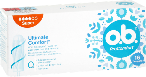 

Тампоны O.b. ProComfort Super 16 шт.