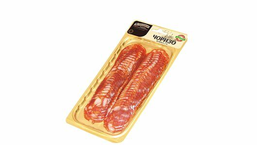 Колбаса сырокопчёная Чоризо Егорьевская КГФ, нарезка