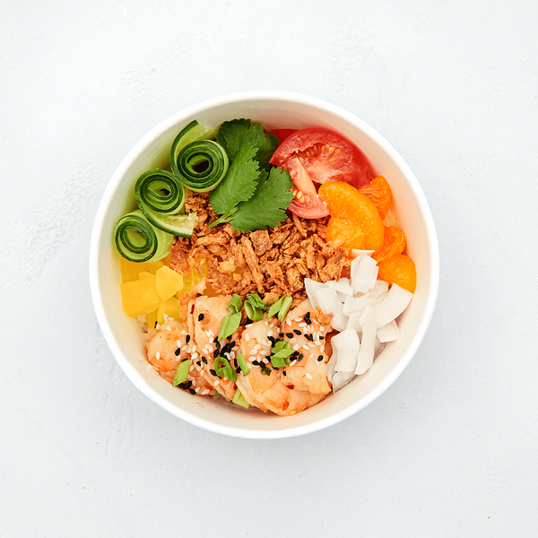 Поке с креветкой Том Ям большая порция