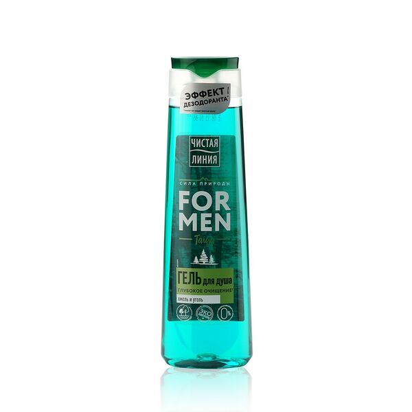 Гель для душа Чистая линия For Men Taiga