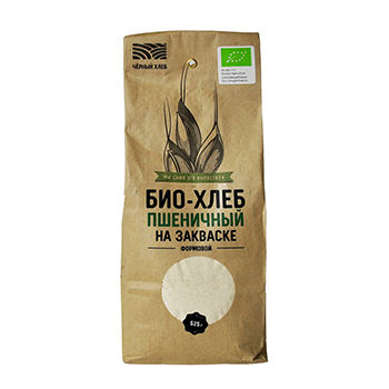 

Смесь для выпечки хлеба пшеничная на формовой закваске Био, «Черный хлеб», 525 г, Россия
