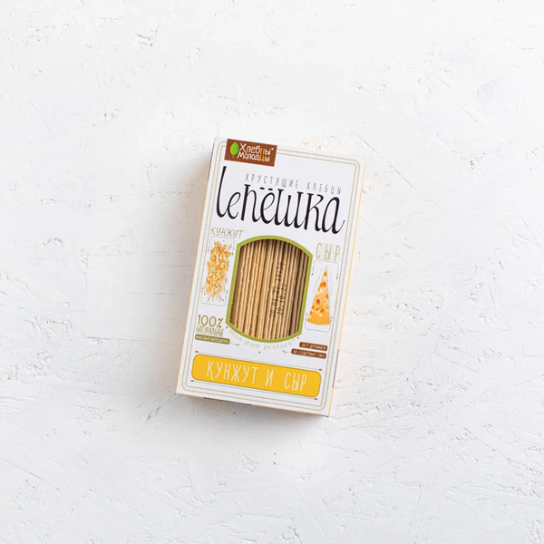 Хлебцы хрустящие с кунжутом и сыром