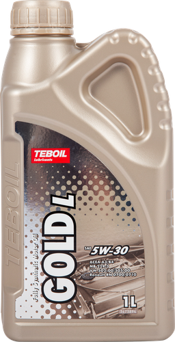 

Масло моторное Teboil Gold L 5W–30 синтетическое, 1 л