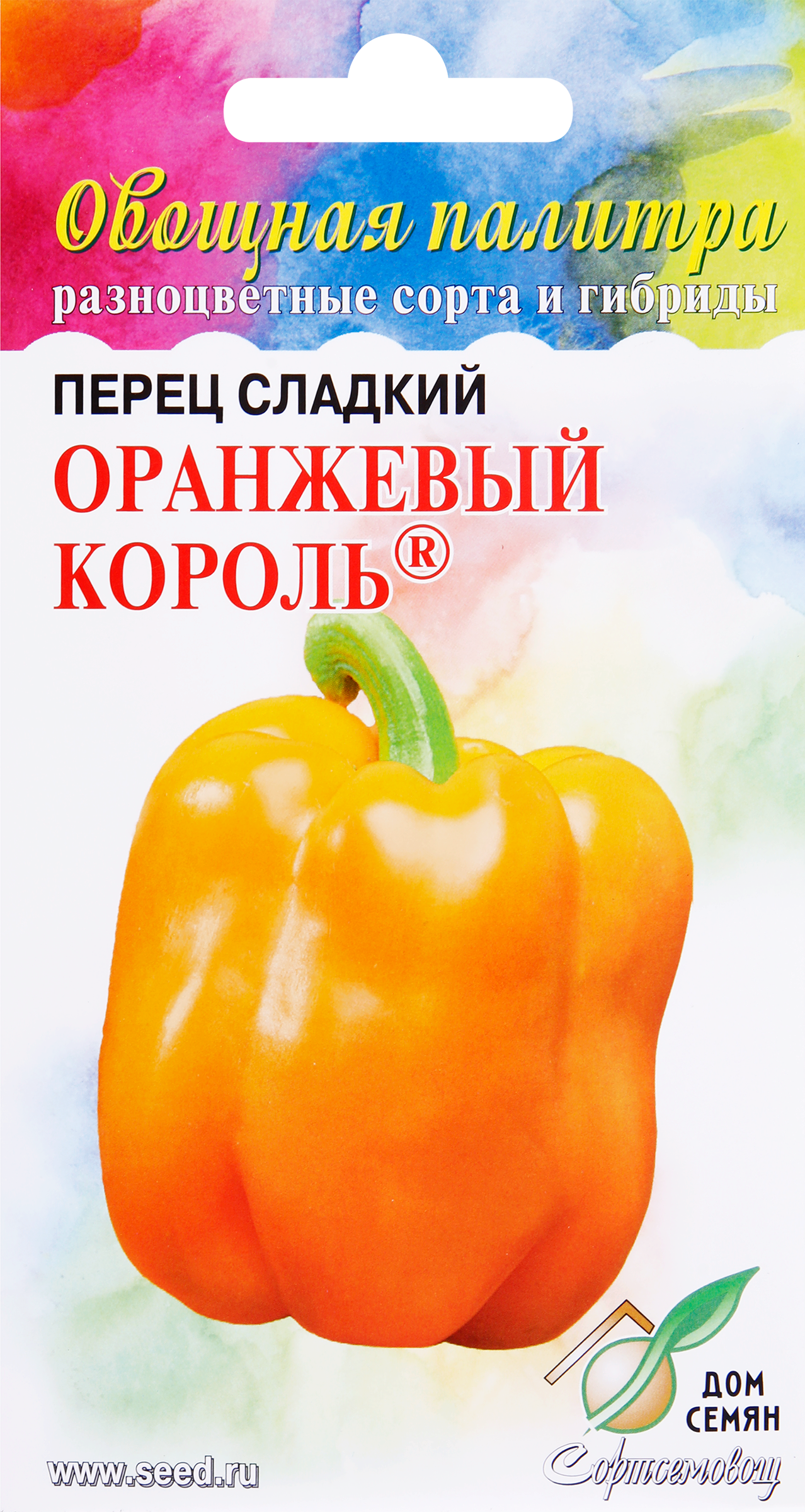 

Семена ДОМ СЕМЯН Перец сладкий Оранжевый король, 0,1г