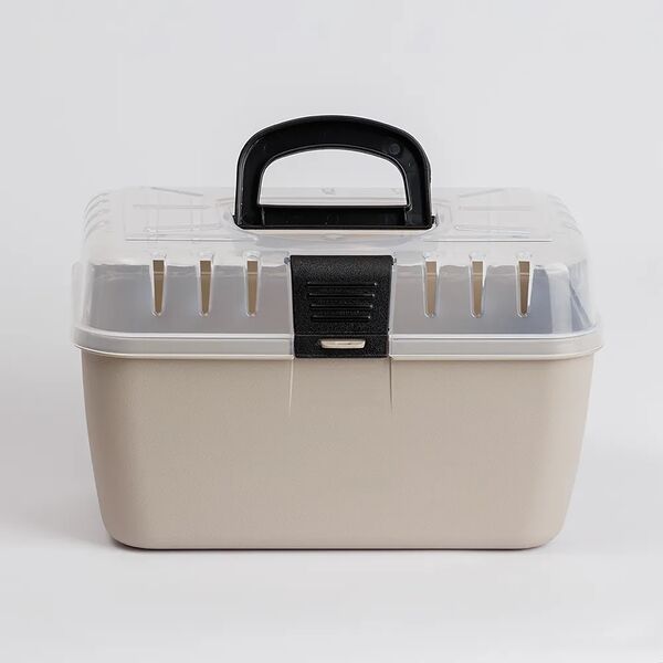 Переноска для грызунов, 29x19x18 см, бежевая