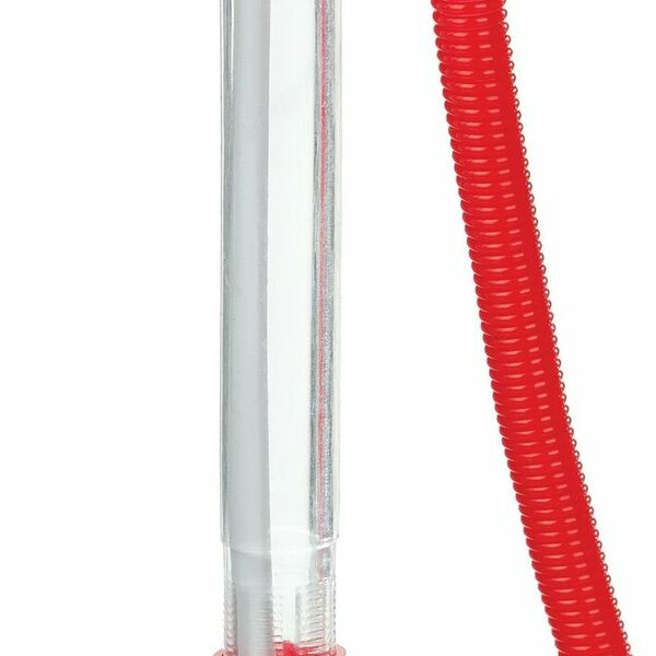 Ручка шариковая на подставке на липучке Attache син.стержень, красн корпус