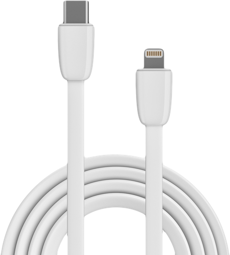 

Кабель GAL CU-1245 type-C - 8pin 3A 1.2 м TPE