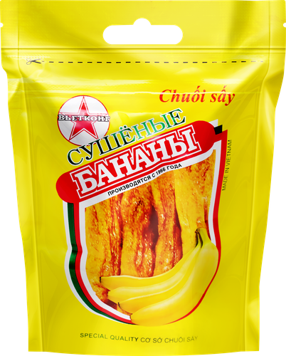 

Сушеные бананы Chuoi say 100 г