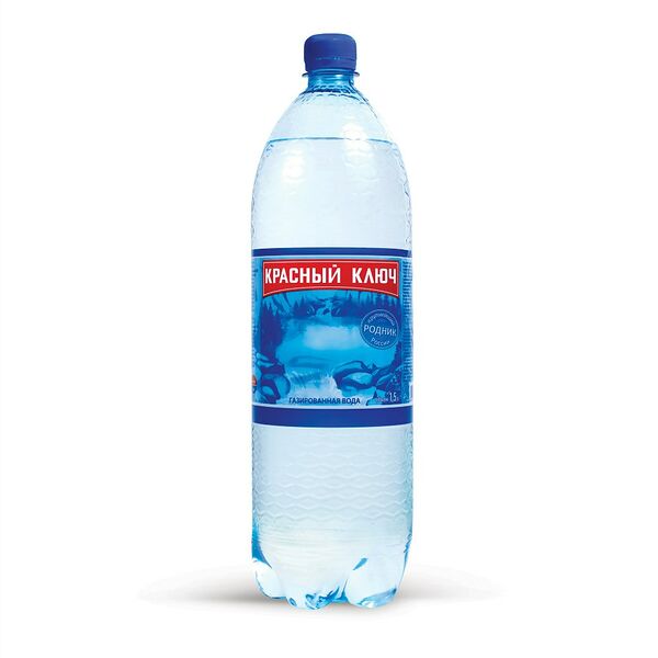 Вода питьевая газированная Красный Ключ