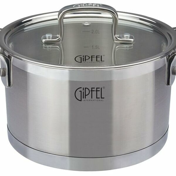 Кастрюля GIPFEL Prestige, 5 л, диаметр 24 см