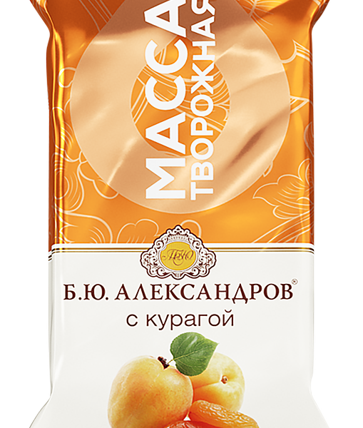 Масса творожная с курагой «А.РОСТАГРОКОМПЛЕКС»