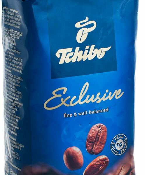 Кофе в зернах Tchibo Exclusive 250 г