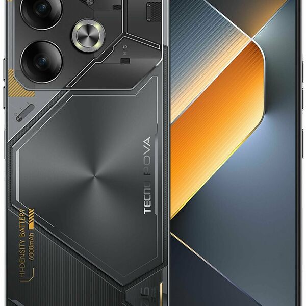 Смартфон Tecno Pova 6 12/256Gb Meteorite Grey