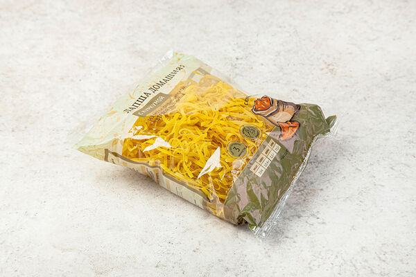 Лапша с куркумой постная